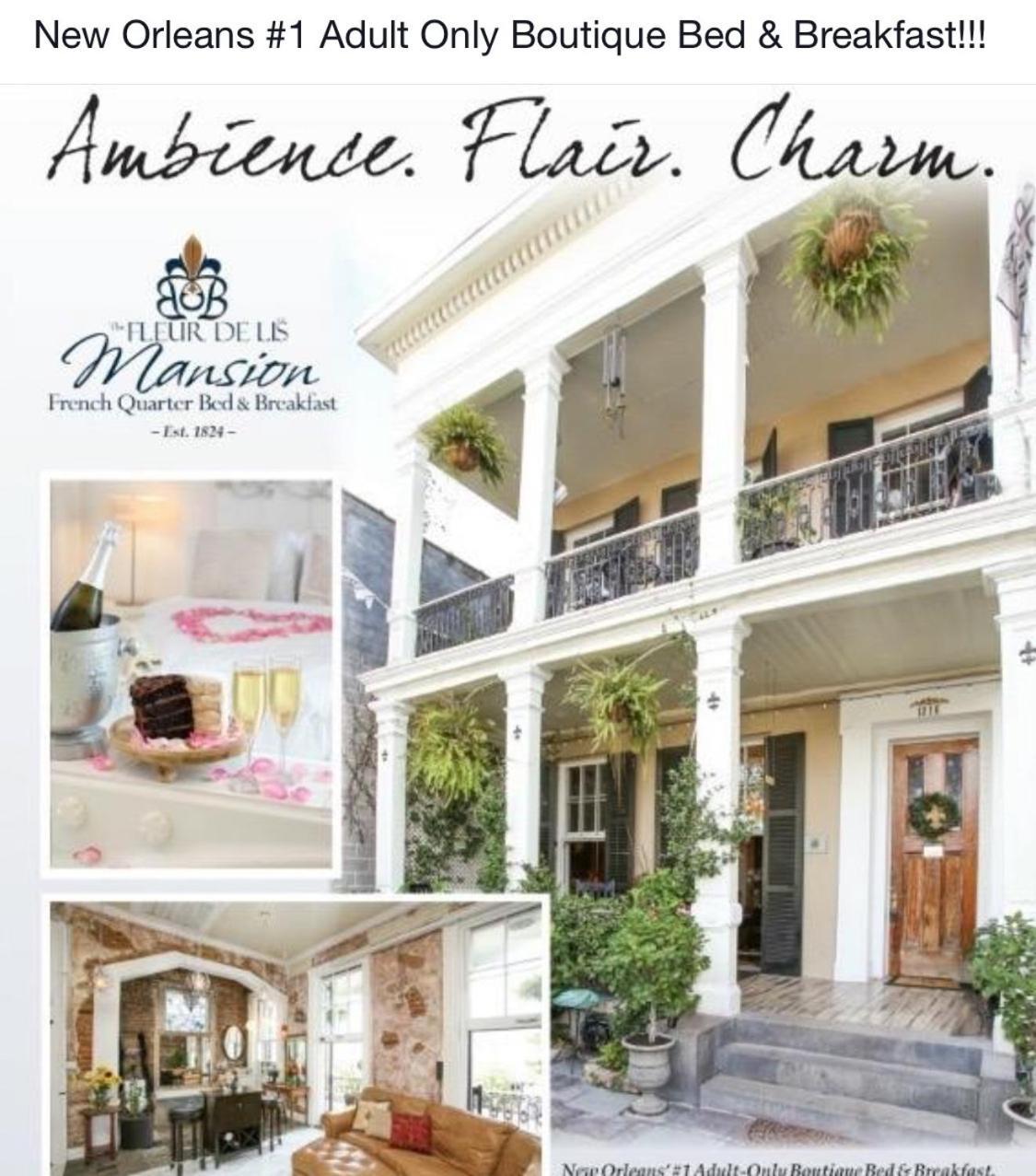Fleur De Lis Mansion Bed & Breakfast New Orleans Exterior photo